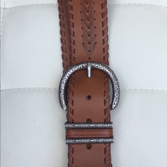 Forest and culver leather belt - Picture 3 of 4